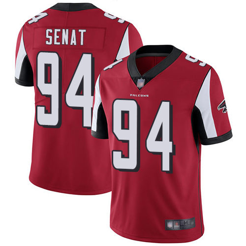 Atlanta Falcons Limited Red Men Deadrin Senat Home Jersey NFL Football #94 Vapor Untouchable->atlanta falcons->NFL Jersey